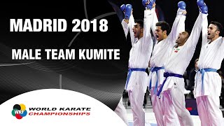 GOLD MEDAL. Iran vs Turkiye - 2018 World Championships | WORLD KARATE FEDERATION