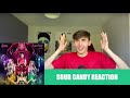 LITTLE MONSTER REACTS TO SOUR CANDY BY LADY GAGA AND BLACKPINK