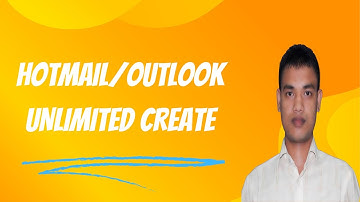 Unlimited hotmail/Outlook accounts create