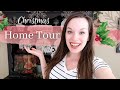 Christmas Home Tour 2021 | Christmas Decor on a Budget | Farmhouse Style and Traditional Decorations