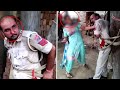 गन्दी करतूत करने आये पुलिसकर्मी के साथ महिला ने देखो क्या किया | Indian Police Viral Videos