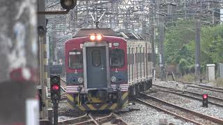 (4K) 2534次 台鐵日本信濃彩繪列車 EMU533 停靠新竹車站