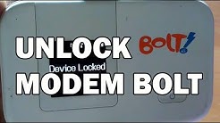 Unlock Modem Bolt | Mudah & Simply - Durasi: 14.42. 