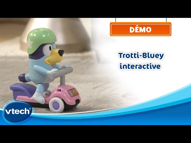 Trotti-Bluey interactive - Figurine Bluey interactive, dès 3 ans