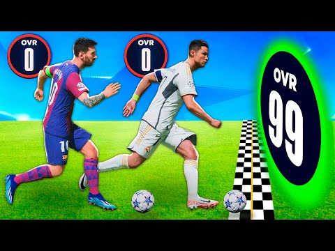 Видео: У РОНАЛДУ и МЕССИ 0 Рейтинг... но Первый 99 РЕЙТИНГ Побеждает!! (EA FC 24)