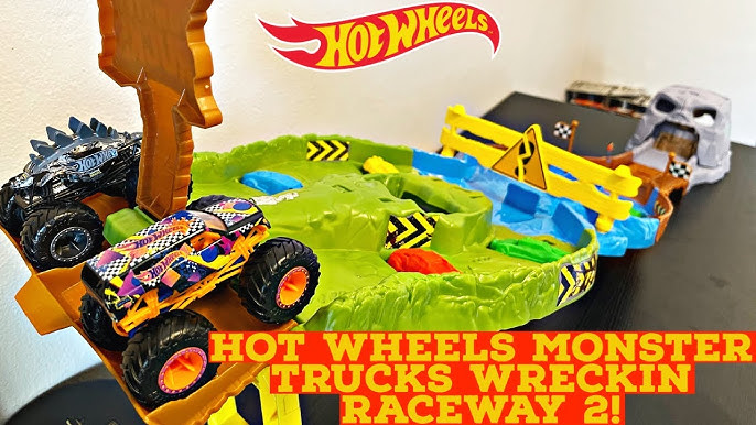 Pista HotWheels - Monster Trucks - Corrida a Pique