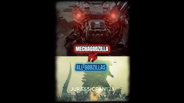 Mechagodzilla vs all Godzillas #godzilla #foryou #mechagodzilla #fypviralシ #shorts #edit #fyp