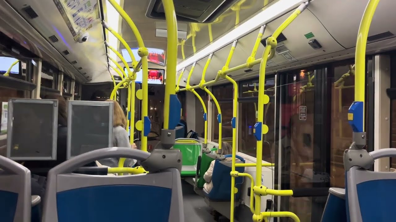 MAN NL313-F Burillo GNC, 8790 EMT Madrid en circulación por la línea 7 