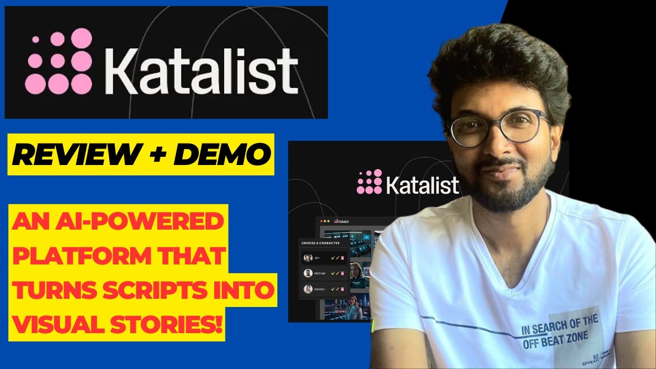 Katalist Storytelling Studio Review + Demo – AI-powered platform turns scripts into visual stories!