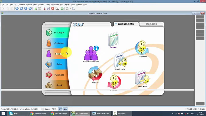 SQL ACCOUNTING SYSTEM GST 032 CUSTOMER CONTRA