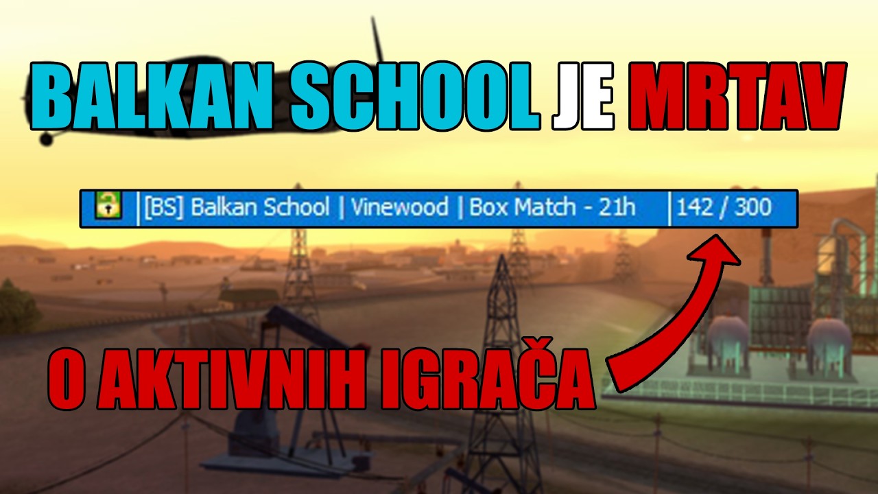 Ovo Je Kraj Balkan School-a...