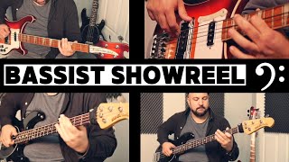 AWESOME BASS LINES! Can u name them all?/Session bassit showreel 2022