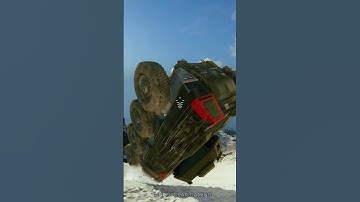 Falling from an army truck over a cliff! 🤯