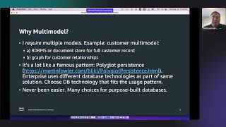 KGC 2023 Talk — Multi-Model – An Ontology For Every DB on the Truck by Michael Havey, AWS.