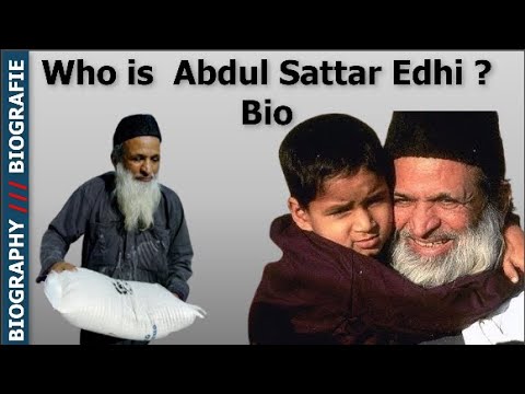 Vídeo: Abdul sattar edhi era religião?
