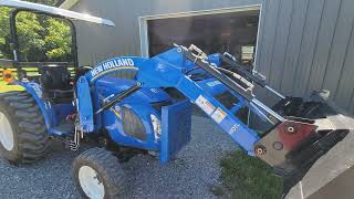 Update on My Floppy Loader Bucket on New Holland Compact Tractor