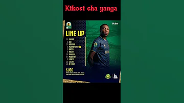 Kikosi Cha Yanga Dhidi Ya Rivers United YMEDIA 