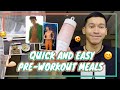 Quick and Easy Pre-Workout Meals | Enchong Dee Vlog