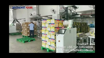Zode collaborative robot palletizer cobot palletizing machine palletizing solutions for case