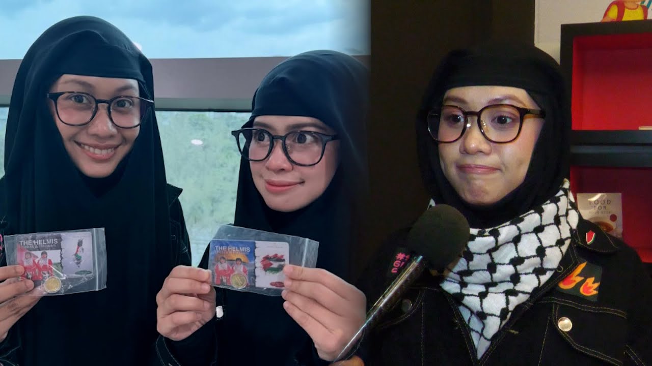 Semangat! Heliza & Hazwani Helmi ajak wartawan ikut naik kapal sertai GSF 2.0
