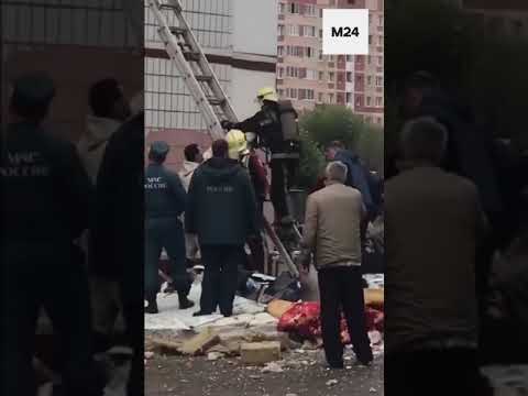 СПАСЛИ ДЕВОЧКУ ИЗ ПОД ЗАВАЛОВ ДОМА В НОГИНСКЕ | ВЗРЫВ ДОМА В НОГИНСКЕ - Москва 24