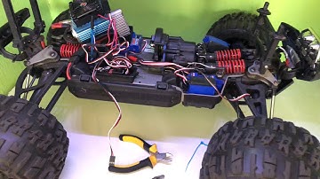 new steering servo for my Traxxas Summit 1/10 scale