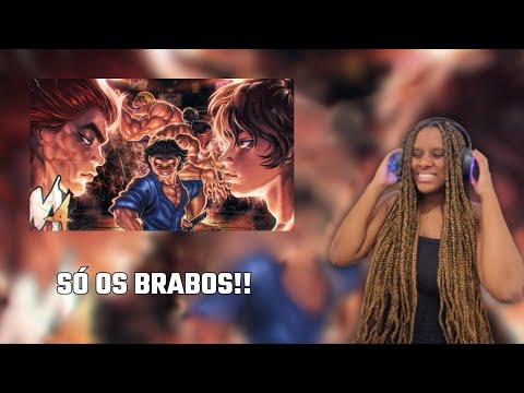 Reagindo a M4rkim - Os Cinco Mais Fortes (Baki the Grappler)
