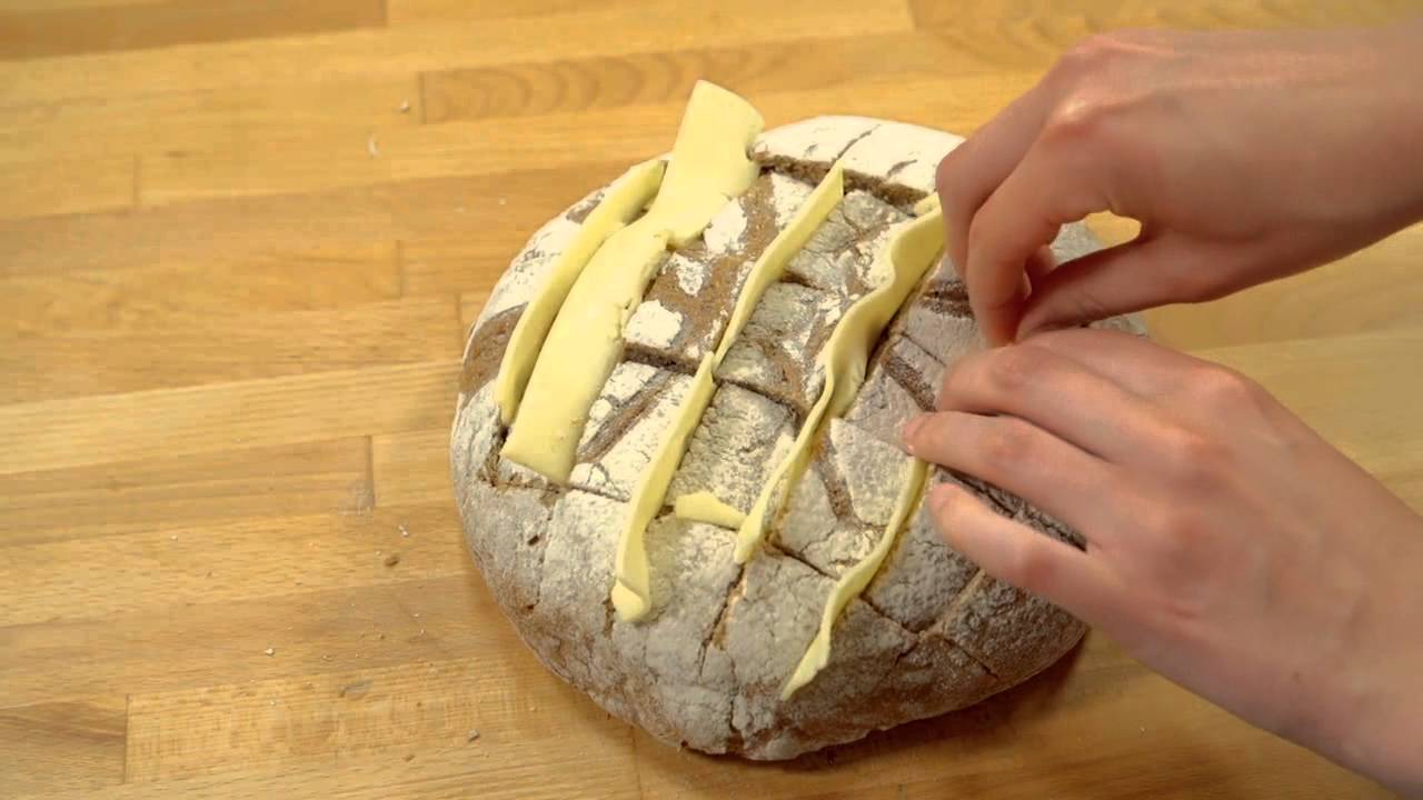 Partybrot mit Käsefüllung - YouTube