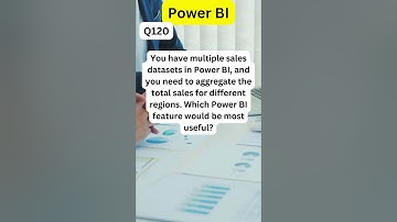 Q120: Scenario based Power BI Essential Interview Questions and Answers #powerbiinterview #powerbi