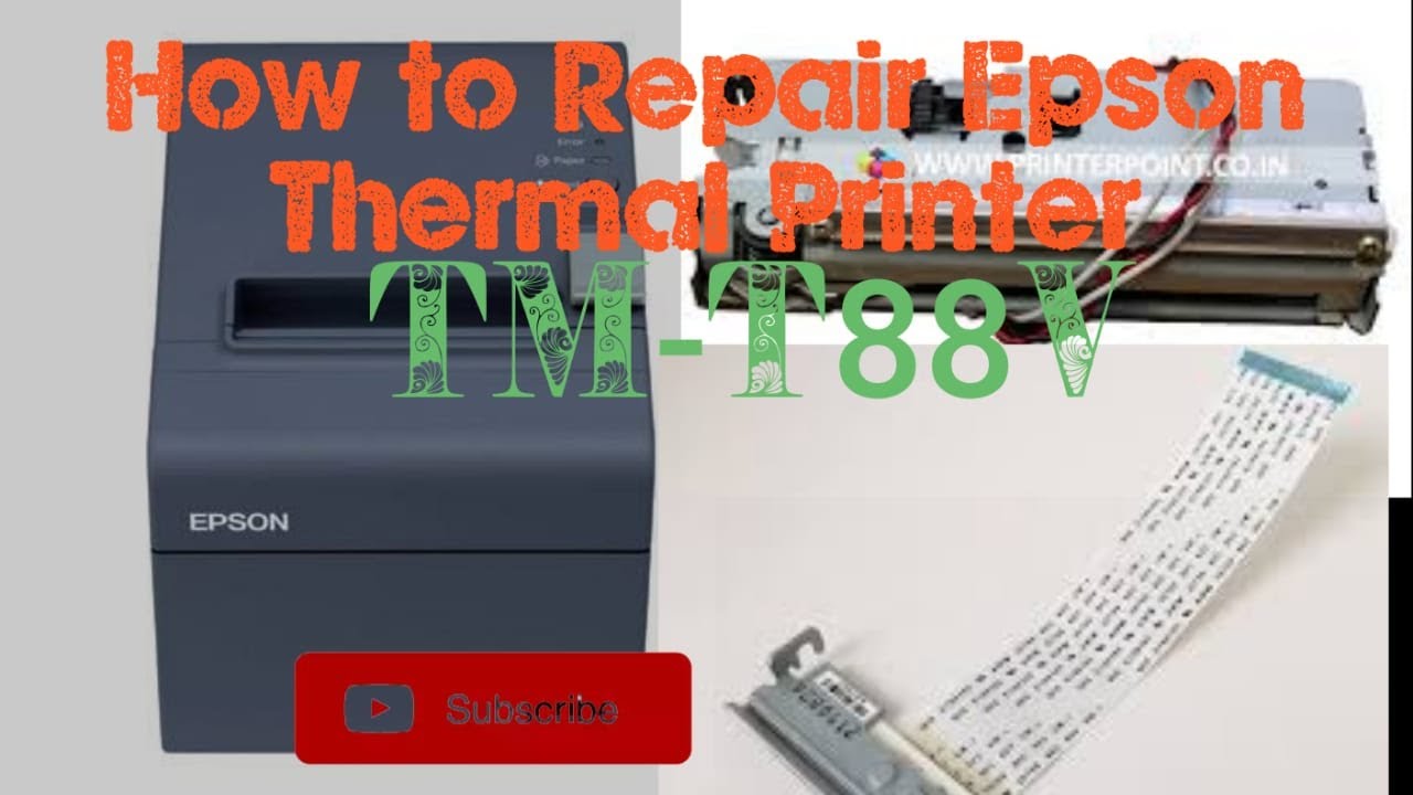 How To Repair Epson Thermal Printer Tutorial #EpsonThermalPrinter - YouTube