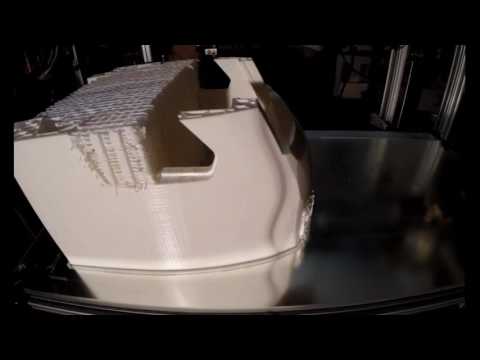 Hyperlapse 3D-Printing big model railway - video from Teil3