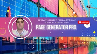 Information Rank and Rent Day 5 - Introduction to Page Generator Pro - Building Out Location Pages News