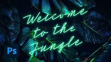 Photoshop Neon Text Effect Tutorial