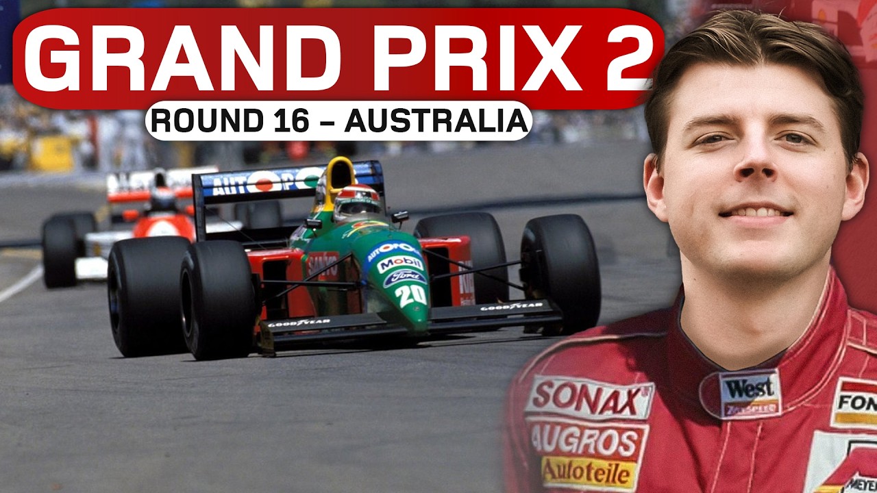 Four Way Title Fight at Final F1 1990 Grand Prix! - Grand Prix 2