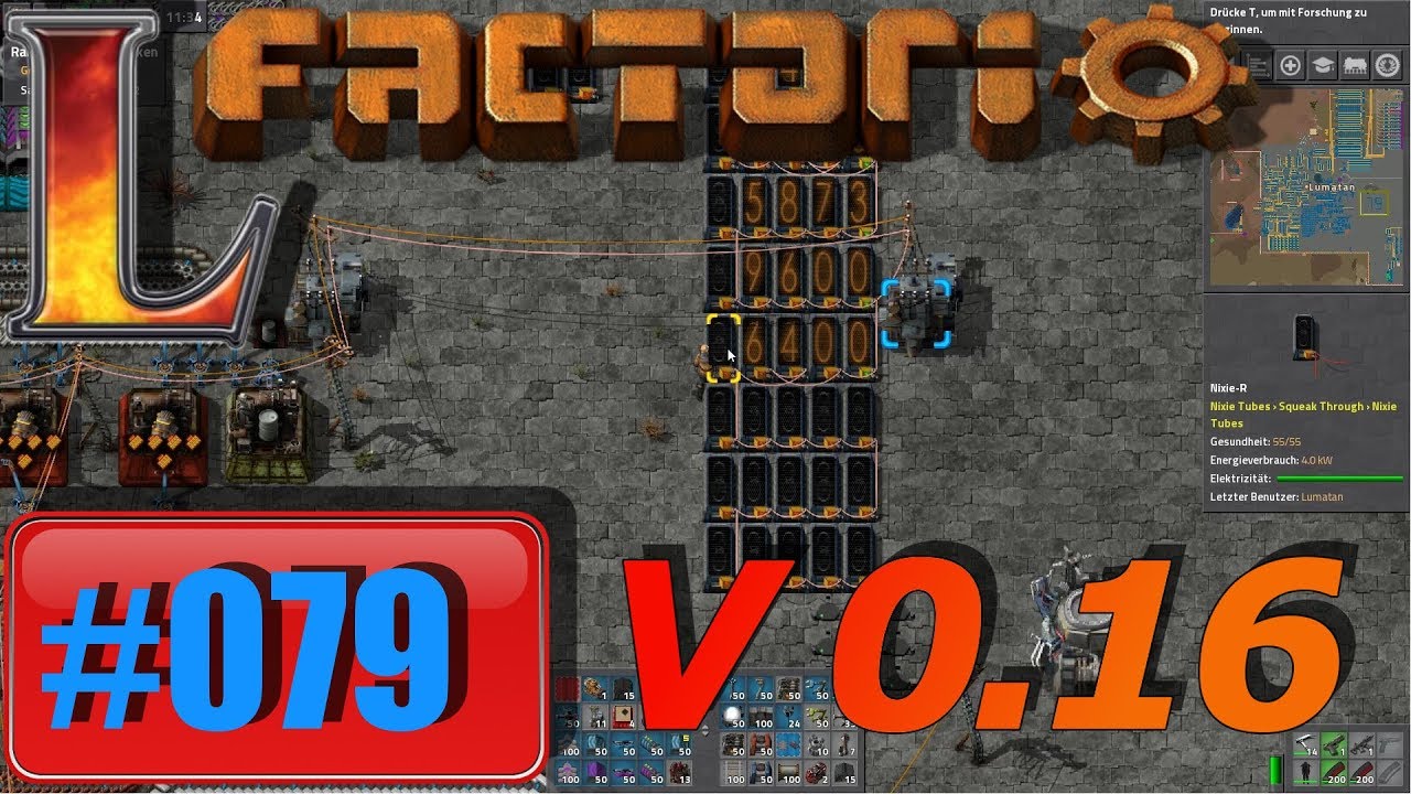 Factorio V 0.16 #079 | Let`s Play Deutsch modpack Eine neuer Mod - YouTube