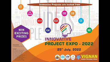 Innovative Project Expo - 2022 | VITS VIGNAN | Hyderabad