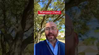 What is a warranty deed? | How does a warranty deed help the homebuyer’s?