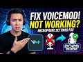 How To Fix Voicemod Not Working Properly (Microphone Settings Fix – 2026)