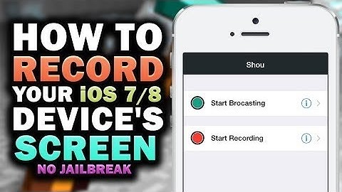 HOW TO RECORD YOUR IPHONE SCREEN FREE/NO JAILBREAK/NO COMPUTER 2015!!!!!