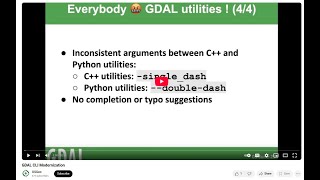 GDAL CLI Modernization