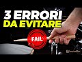 3 ERRORI che ti fregano sempre (e di cui non ti accorgi MAI)
