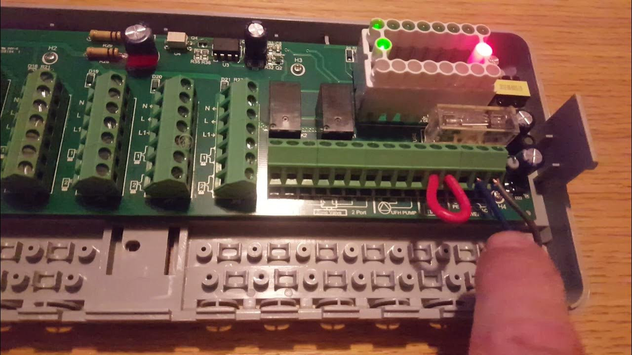 Waterline wiring centre connections - YouTube