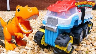 Paw Patrol Videos De Aprendizaje Para Niños: ¡Aprende Nombres De Dinosaurios Y Conoce A Rex!