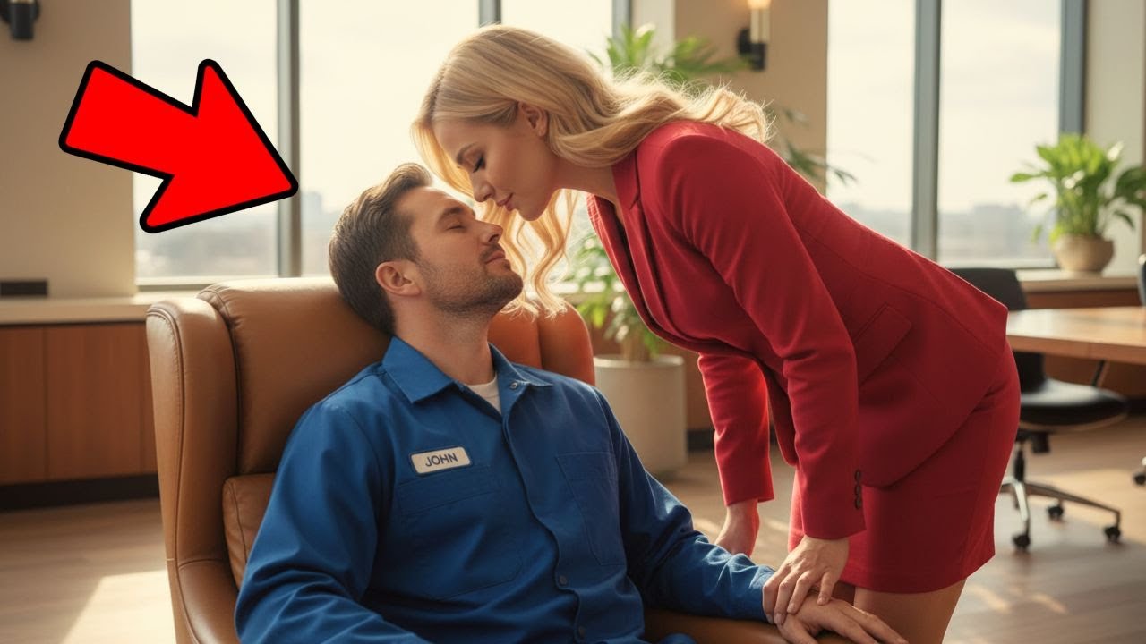 Putzmann schlief im Büro der CEO ein, nachdem er sie vor Gangstern gerettet hatte – Was sie danach…