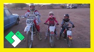 FIRST TIME ON A DIRT BIKE TRACK! (2.12.14 - Day 684)