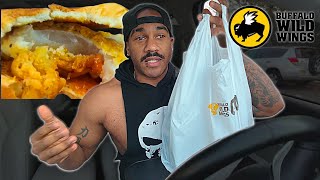 BACK To Buffalo Wild Wings After Raw Chicken For a Review (NEW Maple Chipotle & Cajun Wings)