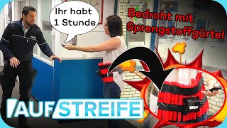 Countdown läuft: Polizisten werden über Frau mit SPRENGSTOFFGÜRTEL bedroht! 💣 | Auf Streife | SAT.1