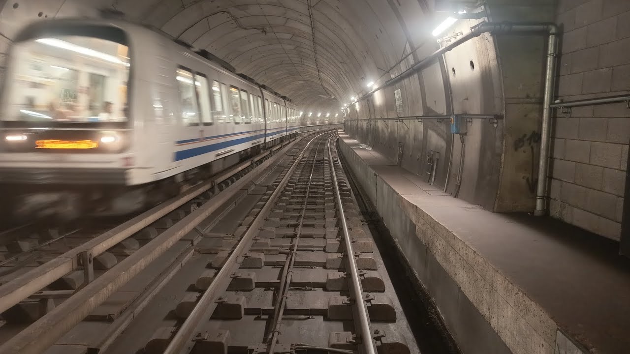 Brescia Metro Cab Ride - all stations