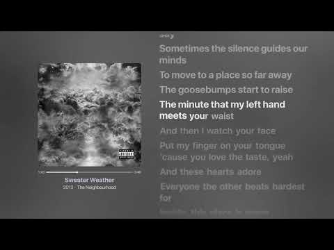 The Neighbourhood Sweater Weather