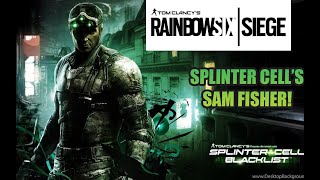 R6 Siege New Operator REACTION! Sam Fisher from Splinter Cell 